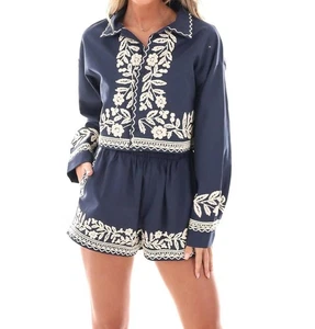 Mable Embroidered Two Piece Set Size M - Picture 1 of 5