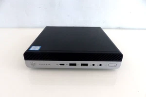 HP ProDesk 600 G4 Mini PC Intel i3-8100T 8GB DDR4 256GB SSD Win11 #6 - Photo 1/5