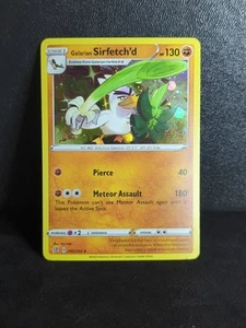 Galarian Sirfetch'd Pokemon Rebel Clash 095/192 Cosmos Holo Promo NM - Picture 1 of 1