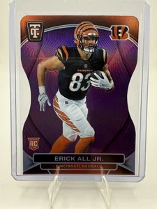 2024 Totally Certified Erick All Jr. Rookie Mirror Platinum Purple Die-Cut /75 - Bild 1 von 2