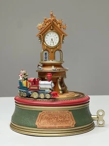 Orologio The Merry Old Toymaker Hallmark Keepsake 2005 scatola musicale treno a carica - Foto 1 di 13