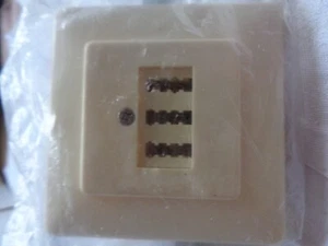 TAE NFN 1 Telefondose Unterputzdose, neu (1*Telefon 2*Fax) AP Dose weiß - Photo 1/1