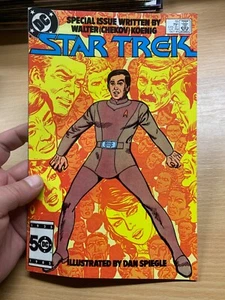 DC COMICS STAR TREK #19 OCT 1985 WRITTEN BY WALTER KOENIG (NM) COMIC (LL) - Picture 1 of 8