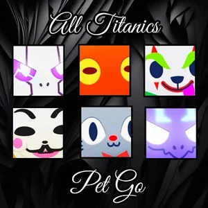 Pets Go Titanics - All Rare Titanics - Cheap and Fast!! - Picture 1 of 6