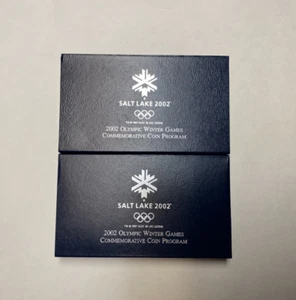 2002 - P - Salt Lake Olympic Games Comm Coin Silver Dollar Proof & UC - Picture 1 of 9