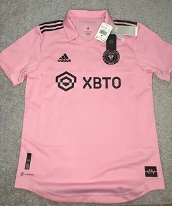 nter Miami CF Adidas Pink 2023 The Heart Beat Kit Authentic Jersey Medium Men's - Picture 1 of 13