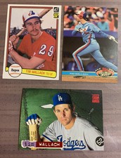 Lot Of 3 Tim Wallach Cards-1982 Donruss, 1991 Stadium Club & 1994 Stadium Club