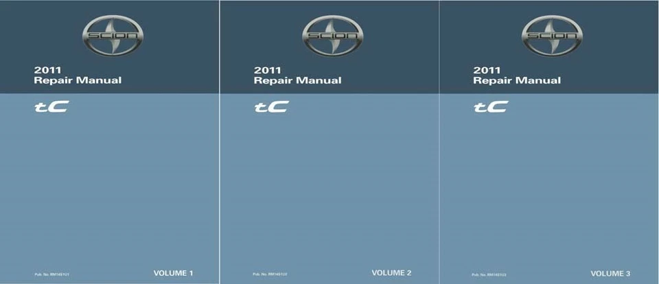 Manual de reparación de taller SCION tC 2011 libro motor transmisión OEM Foto 1 de 1
