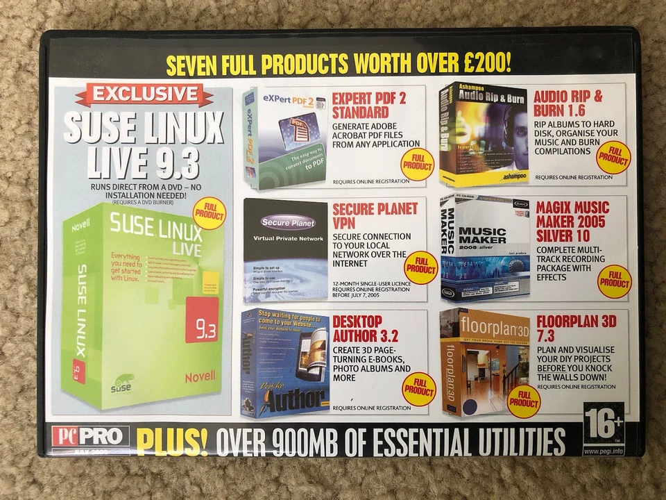 Suse Linux Live 9.3 - Image 1 of 3