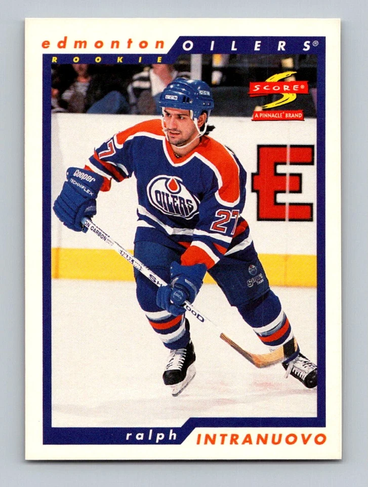 1996-97 Score Ralph Intranuovo Edmonton Oilers #263 - Image 1 of 2