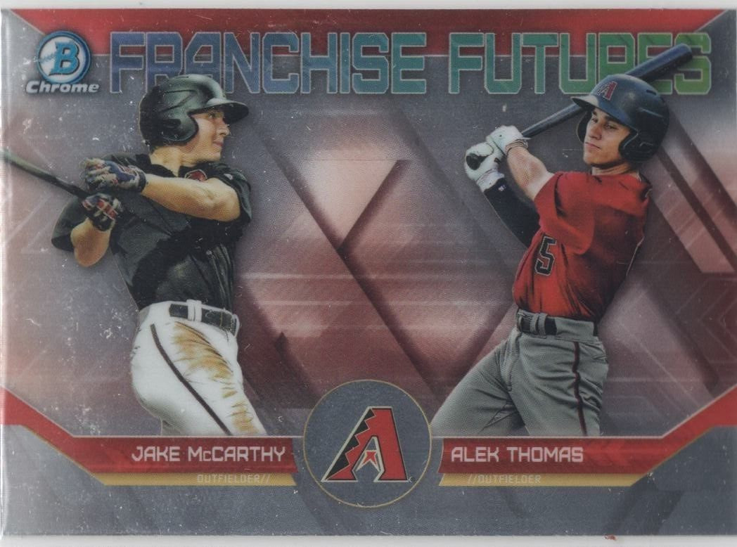 2018 Bowman Draft - Alek Thomas Jake McCarthy #FF-ARI for