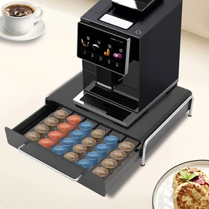 Soporte de cajón para cápsula de café para taza K 40 cápsulas con cesta deslizante almacenamiento de cápsulas - Imagen 1 de 24