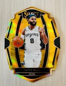 Patty Mills 2018-19 Panini Select Premier Die Cut Gold Prizm /10 - Picture 1 of 1