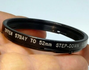 B50 to 52mm filter step-down ring for Hasselblad Bayonet threaded top screw in - Picture 1 of 8