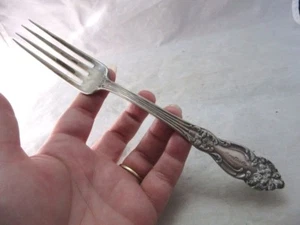 Dunhill Hotel Monticello Reed & Barton silverplate meat fork. Charlotte, N.C - Picture 1 of 6