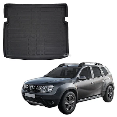 Tapis De Coffre Sur Mesure Pour Dacia Duster 4WD 4x4 2010-2017 - Photo 1/4