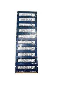 Hynix 4GB DDR3 PC3L-12800S 1600MHz 1Rx8 Laptop Memory HMT451S6BFR8A-PB LOT of 10 - Picture 1 of 1