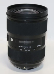Sigma 24-35mm f/2 DG Lens for Nikon - READ! - Picture 1 of 9