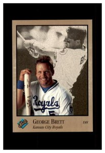 GEORGE BRETT KANSAS CITY ROYALS DONRUSS 1992 STUDIO #181