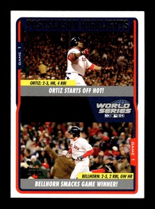 2005 Topps David Ortiz / Mark Bellhorn WS   #731