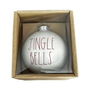Rae Dunn by Magenta Jingle Bells Ceramic Ornament New - Picture 1 of 7