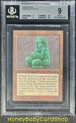 MTG Limited Edition Alpha 1993 Jade Statue BGS 9.0 MINT Old School 93/94 - Image 1 of 4