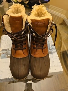 Sperry Top-Sider Winter/Snow Avenue Duck Boot Brown/Black Size 11 M EUR 44 1/2 M - Picture 1 of 20