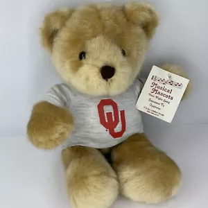 OU Oklahoma Sooners musikalische Maskottchen Teddybär hellbraun 12 Zoll Stofftier Plüsch KEIN TON - Bild 1 von 9