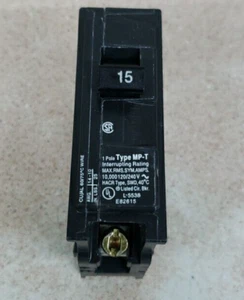 MURRAY MP115 CIRCUIT BREAKER 1 POLE 15 AMPS MP-T 115 - Picture 1 of 4