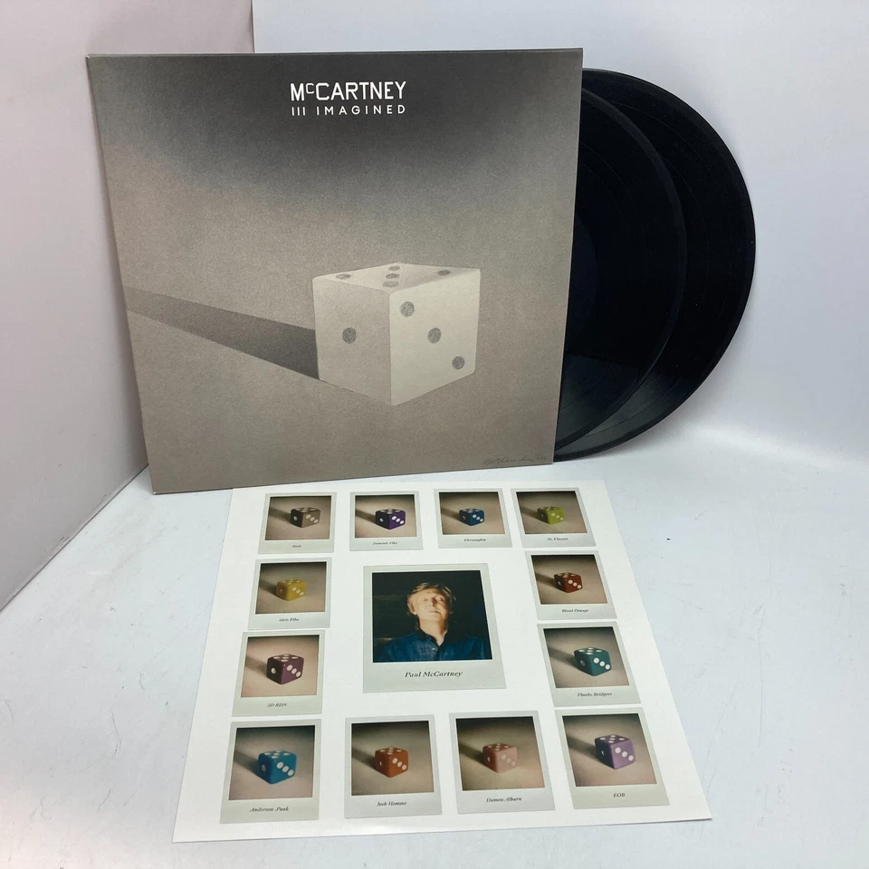 Paul McCartney III Imagined Record 2021 2xLP Insert VG++ Gatefold - Image 1 of 1