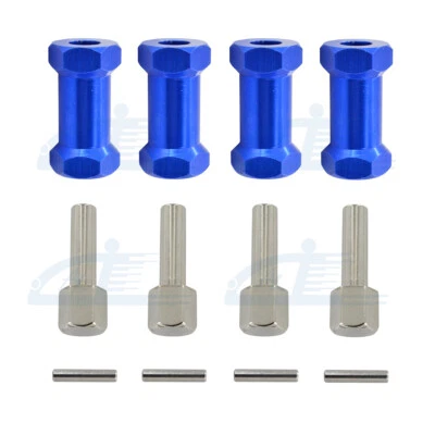 4Pcs 12mm Wheel Hex Hub Adapter 25mm Extension For 1/10 RC Crawler Scx10 D90 - Image 1 of 4