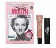 Soap and Glory Mighty Mouth Lip Kit 3 Steps To Gorgeous Lips