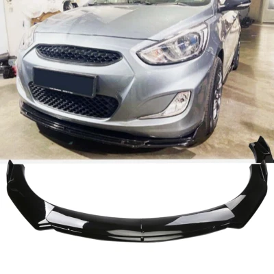 Glossy Black Front Bumper Lip Spoiler Splitter Body Kit For Honda Odyssey Foto 1 de 4