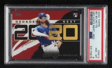 2020 Topps Decades Next Red 10/10 Bo Bichette #DN-13 PSA 8 Rookie RC