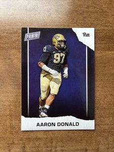 Aaron Donald 2021 Panini Father’s Day Exclusive #FB9 Pittsburgh Panthers