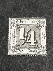 Thurn & Taxis 1866 1/4Sgr. Mi #1 Neuwertig H - Bild 1 von 2