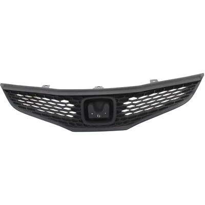 For 2009-2014 Honda Fit Front New Grille Textured Black Plastic HO1200201 Foto 1 de 4