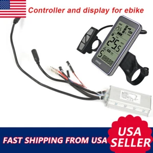Electric bike LCD EBike Display Brushless Controller For 48V 500W motor 750W kit - Picture 1 of 9