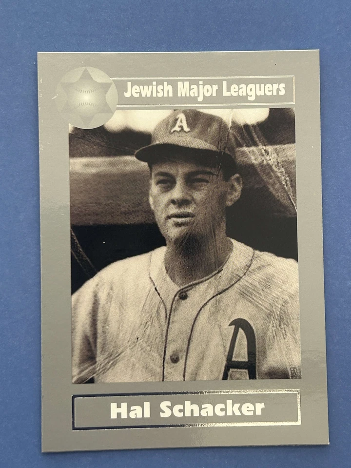 2003 Jewish Major Leaguers Silver  Hal Schacker /1500 A's NM-MT - Image 1 of 2