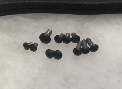 Juego de tornillos Torx planos de acero inoxidable negro para navaja de bolsillo 530 hecha en banco -11 piezas Foto 1 de 4