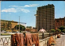 CARTOLINA CAGLIARI CITTA' VIAGGIATA PIAZZA DARSENA REGALO