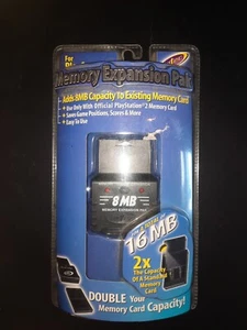 PS2 NEW SEALED INTEC 16MB MEMORY EXPANSION PAK G7120 FOR PLAYSTATION 2 - Picture 1 of 2