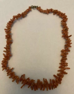Collar antiguo de coral natural - Imagen 1 de 4