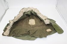 Vintage US Military GI M-65 Wool Cold Weather Fishtail Hood Ruff OG-107 Winter