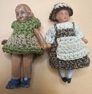 Vintage Minature German Dolls Carl Horn? - Picture 1 of 9