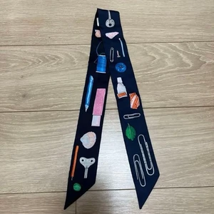 HERMES Twilly In the Pocket Seidentuch marine ohne Karton unbenutzt. - Bild 1 von 2