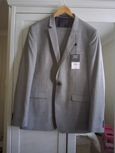 Topman Grey Skinny Suit 48R Chest BNWT - Picture 1 of 6