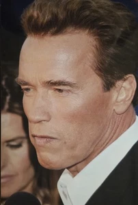 Arnold Schwarzenegger, Close Up 2001, Original Type 1 Photo, 4x6 - Picture 1 of 2