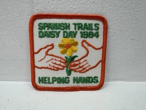 Girl Scout Spanish Trails Daisey Day 1984 (Unused) Patch - Picture 1 of 4