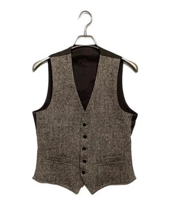 Chaleco tweed marrón LARDINI JB77003 Foto 1 de 4